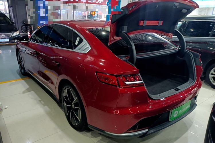 Used BYD Han 2020 EV Four-Wheel Drive High-Performance Flagship Model Rear Left 45 Deg