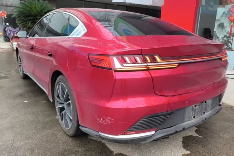 Used BYD Han 2020 EV Four-Wheel Drive High-Performance Flagship Model Rear Left 45 Deg