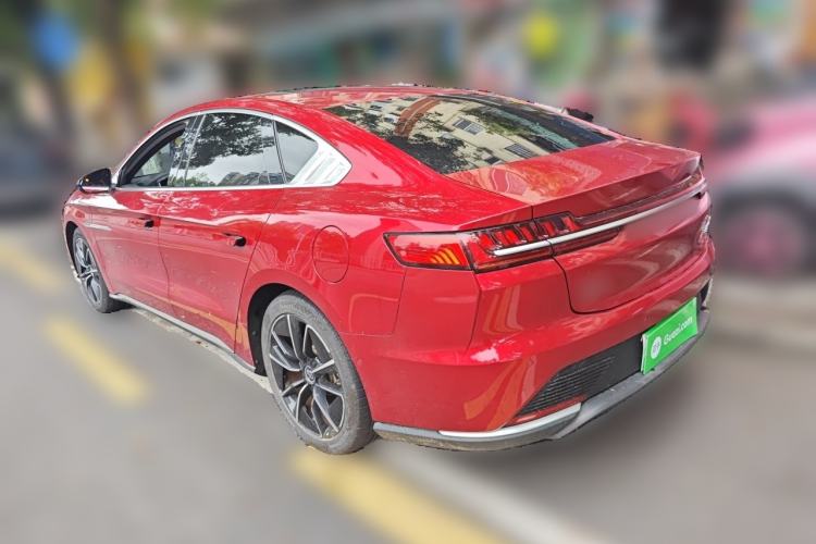 Used BYD Han 2020 EV Four-Wheel Drive High-Performance Flagship Model Rear Left 45 Deg