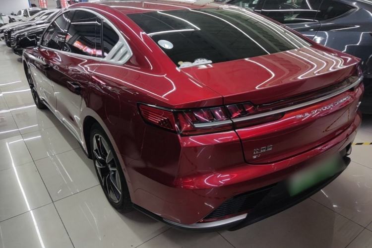 Used BYD Han 2020 EV Four-Wheel Drive High-Performance Flagship Model Rear Left 45 Deg
