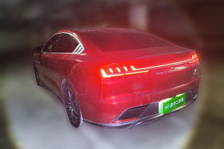 Used BYD Han 2020 EV Four-Wheel Drive High-Performance Flagship Model Rear Left 45 Deg