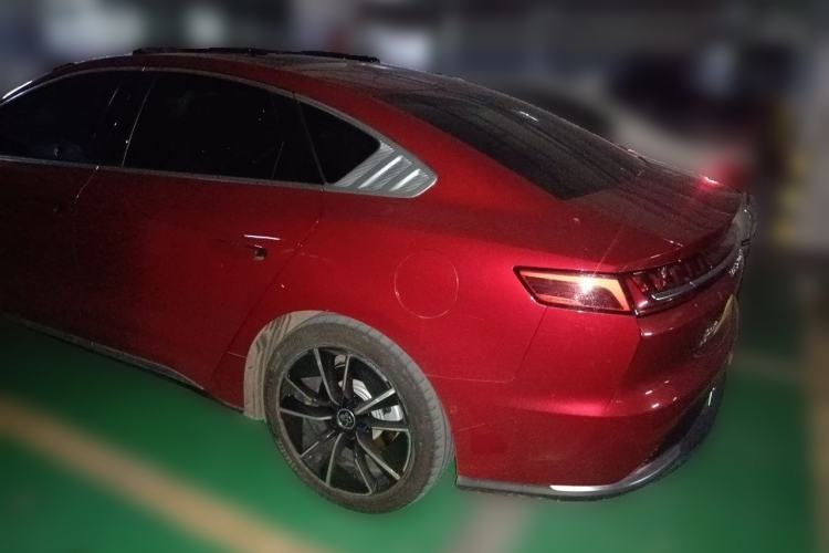 Used BYD Han 2020 EV Four-Wheel Drive High-Performance Flagship Model Rear Left 45 Deg