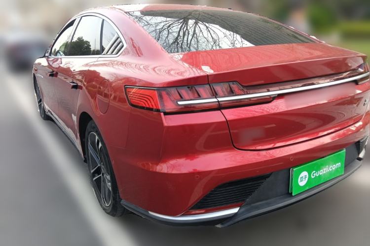 Used BYD Han 2020 EV Long-Range Deluxe Model Rear Left 45 Deg