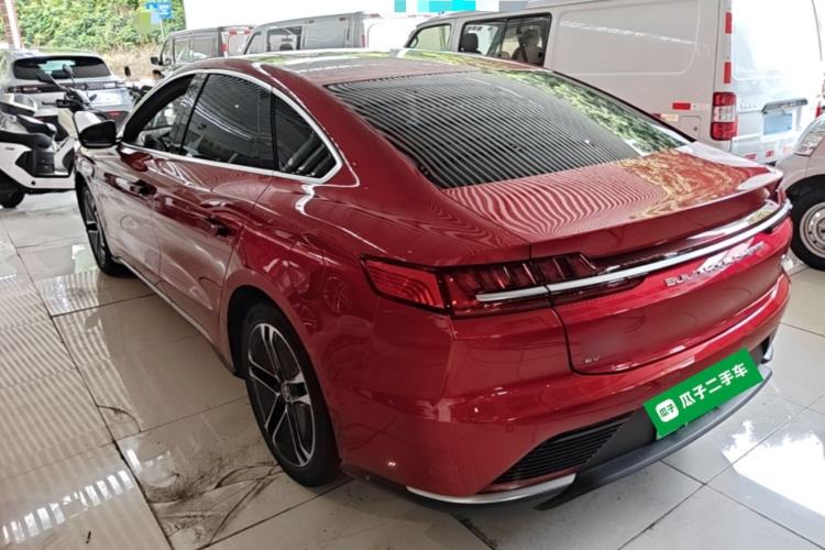 Used BYD Han 2020 EV Long-Range Deluxe Model Rear Left 45 Deg