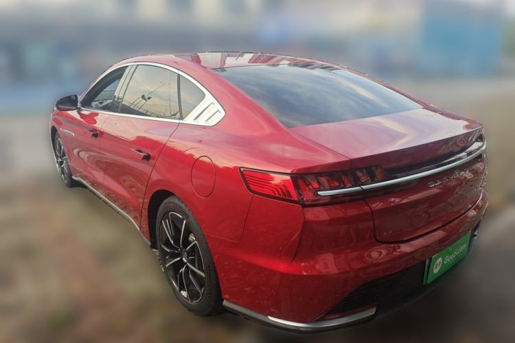Used BYD Han 2020 EV Four-Wheel Drive High-Performance Flagship Model Rear Left 45 Deg