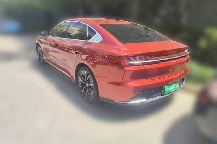 Used BYD Han 2020 EV Four-Wheel Drive High-Performance Flagship Model Rear Left 45 Deg