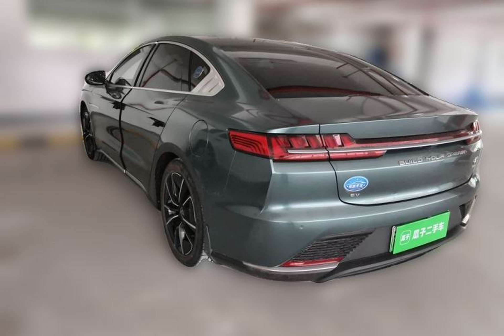 Used BYD Han 2020 EV Four-Wheel Drive High-Performance Flagship Model Rear Left 45 Deg