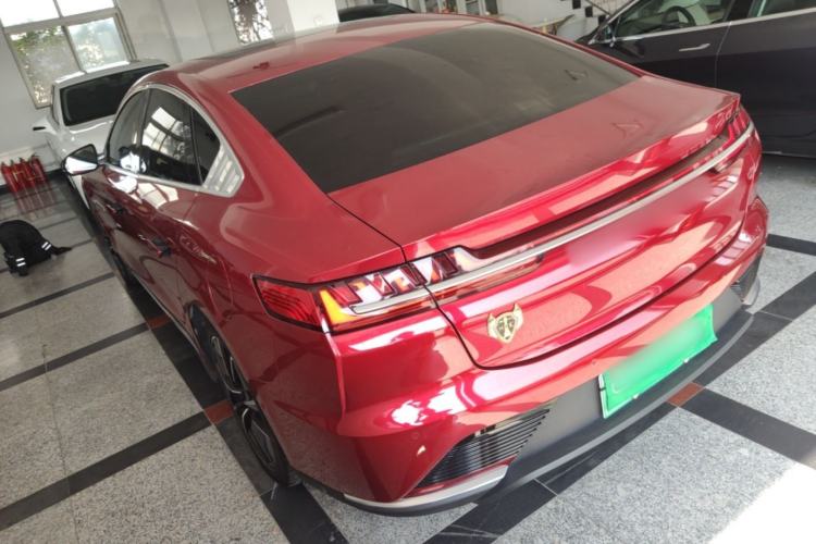 Used BYD Han 2020 EV Four-Wheel Drive High-Performance Flagship Model Rear Left 45 Deg