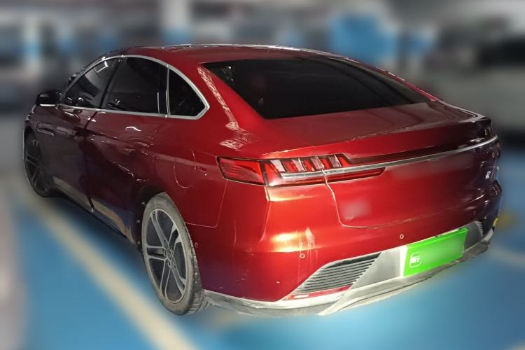 Used BYD Han 2020 EV Long-Range Deluxe Model Rear Left 45 Deg