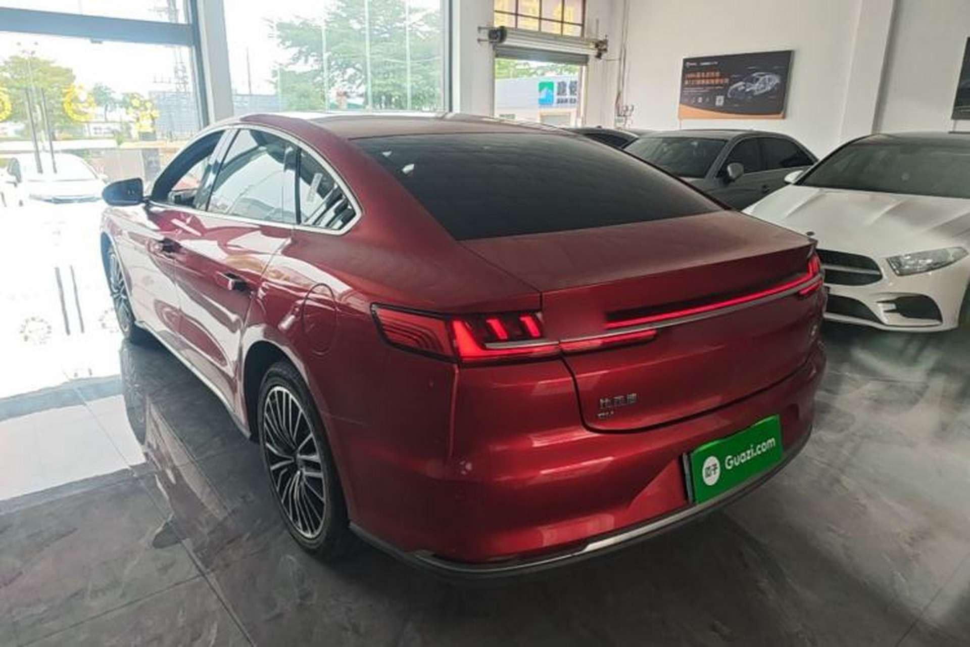 Used BYD Han 2020 DM Four-Wheel Drive Performance Edition Luxury Model Rear Left 45 Deg