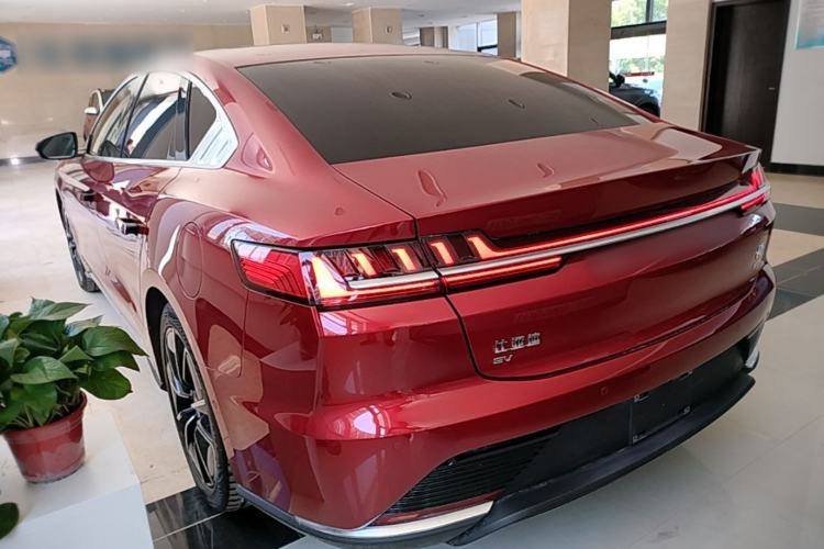 Used BYD Han 2020 EV Four-Wheel Drive High-Performance Flagship Model Rear Left 45 Deg