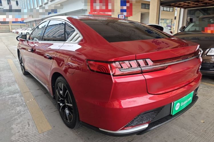 Used BYD Han 2020 EV Four-Wheel Drive High-Performance Flagship Model Rear Left 45 Deg