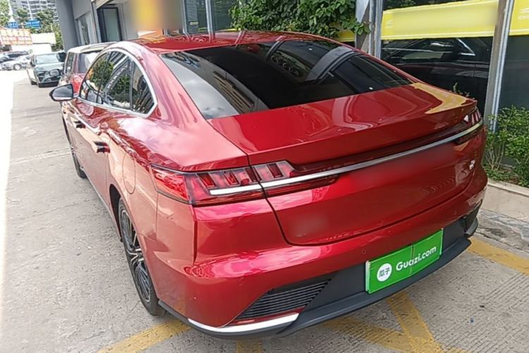 Used BYD Han 2020 EV Long-Range Luxury Model Rear Left 45 Deg