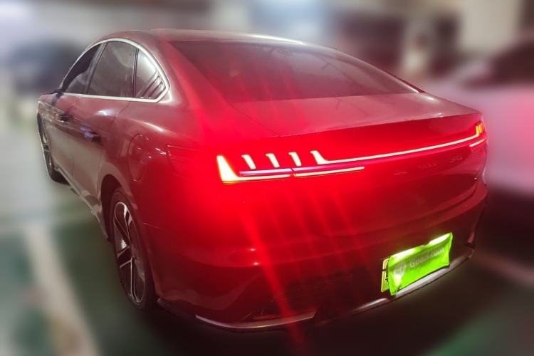 Used BYD Han 2020 EV Long-Range Deluxe Model Rear Left 45 Deg