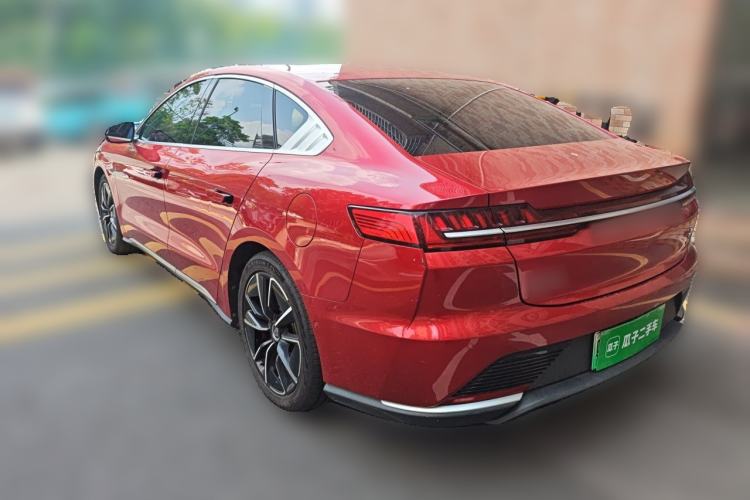 Used BYD Han 2020 EV Four-Wheel Drive High-Performance Flagship Model Rear Left 45 Deg