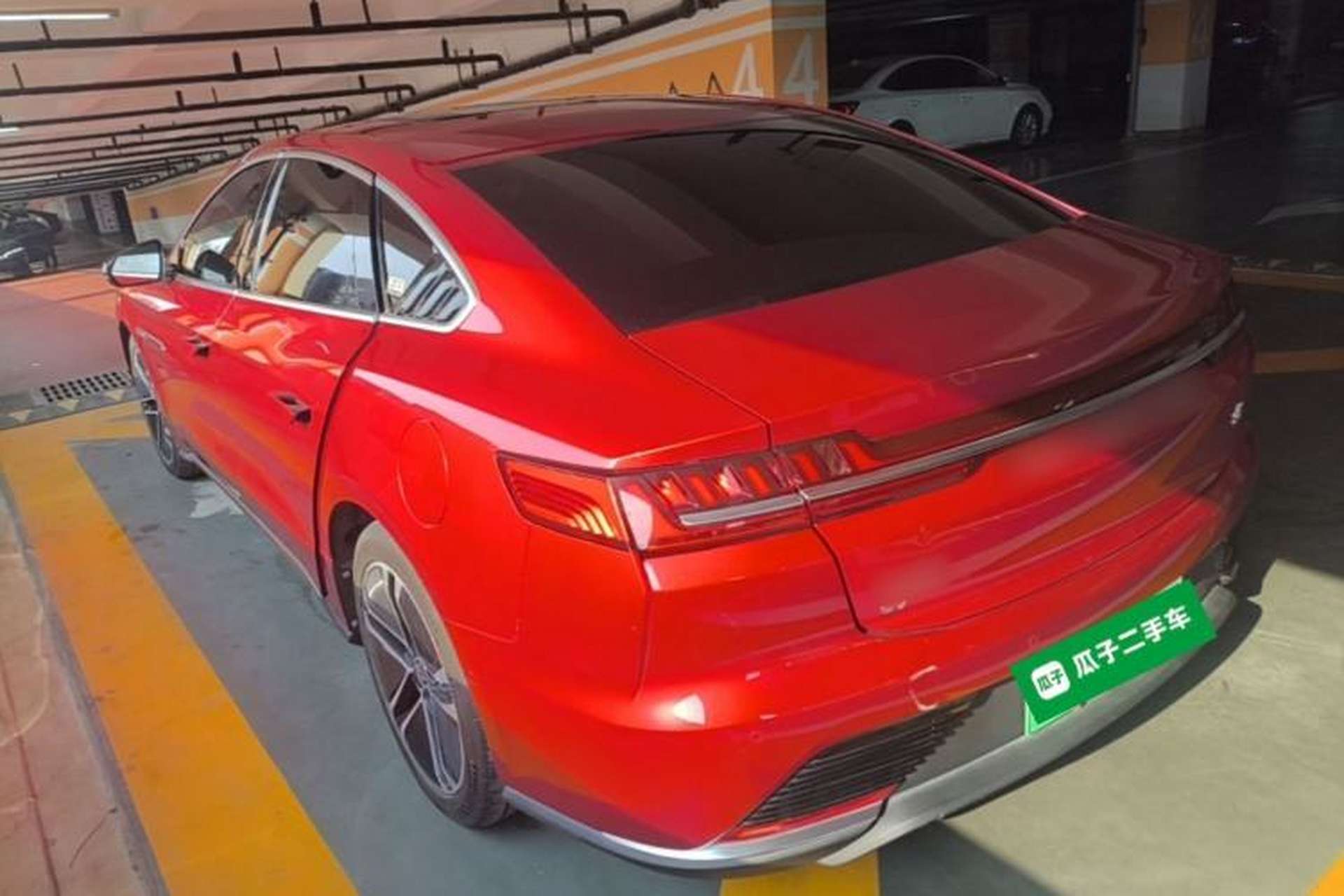 Used BYD Han 2020 EV Long-Range Deluxe Model Rear Left 45 Deg