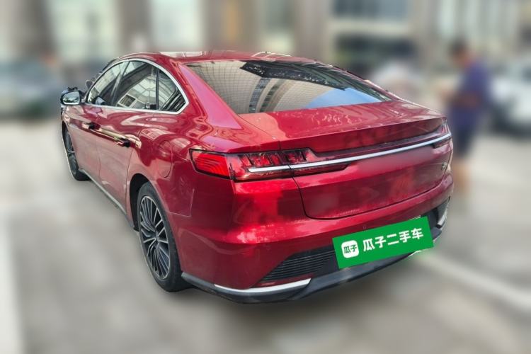 Used BYD Han 2020 EV Long-Range Luxury Model Rear Left 45 Deg