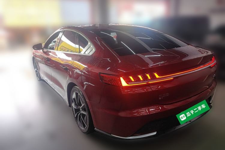 Used BYD Han 2020 EV Four-Wheel Drive High-Performance Flagship Model Rear Left 45 Deg