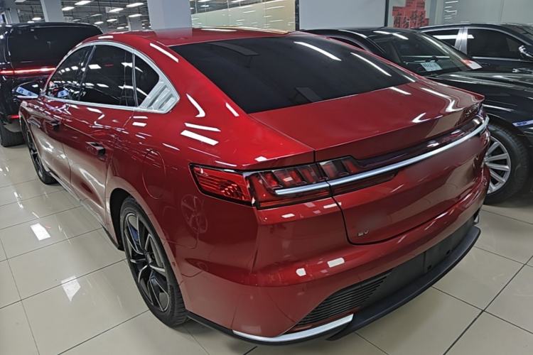 Used BYD Han 2020 EV Four-Wheel Drive High-Performance Flagship Model Rear Left 45 Deg