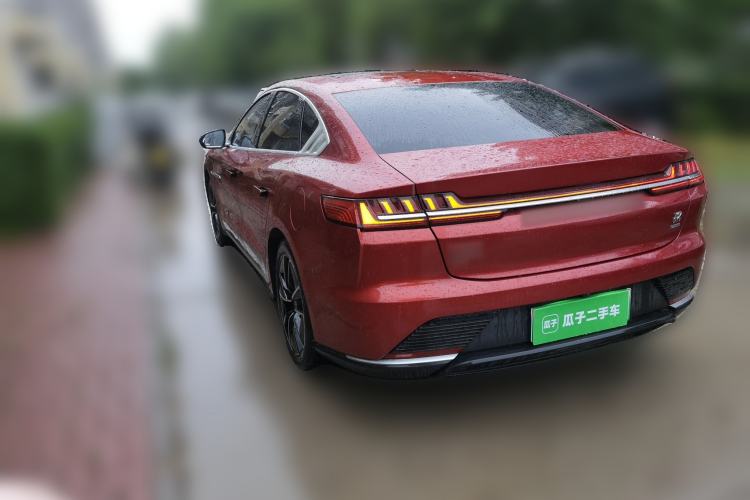Used BYD Han 2020 EV Four-Wheel Drive High-Performance Flagship Model Rear Left 45 Deg