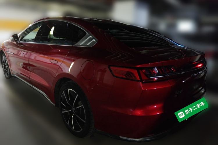Used BYD Han 2020 EV Four-Wheel Drive High-Performance Flagship Model Rear Left 45 Deg