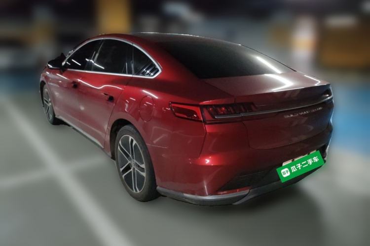 Used BYD Han 2020 EV Long-Range Deluxe Model Rear Left 45 Deg