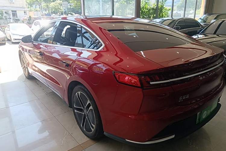 Used BYD Han 2020 EV Long-Range Deluxe Model Rear Left 45 Deg