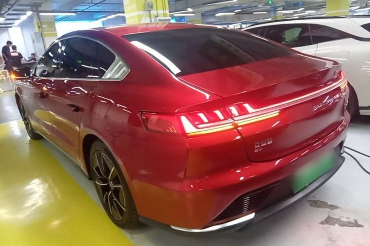 Used BYD Han 2020 EV Four-Wheel Drive High-Performance Flagship Model Rear Left 45 Deg