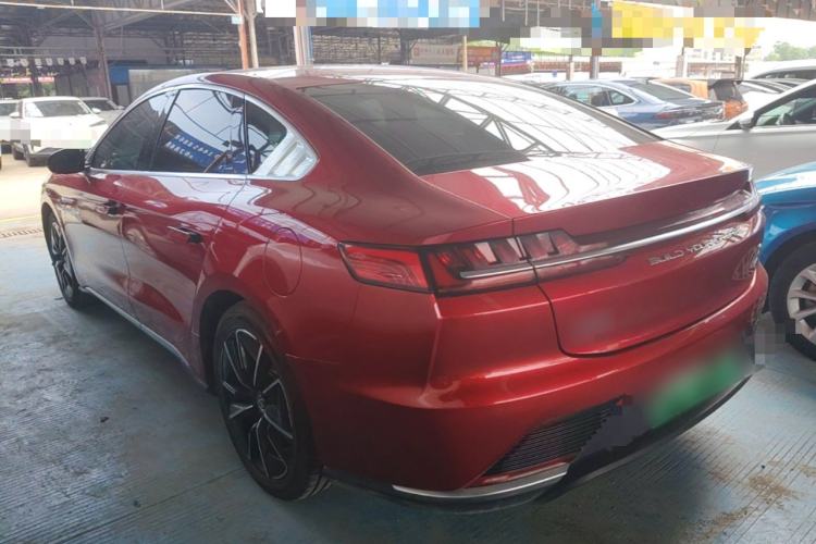 Used BYD Han 2020 EV Four-Wheel Drive High-Performance Flagship Model Rear Left 45 Deg