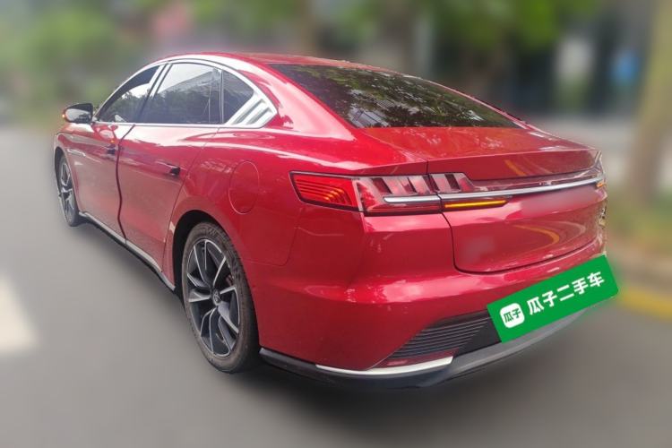 Used BYD Han 2020 EV Four-Wheel Drive High-Performance Flagship Model Rear Left 45 Deg
