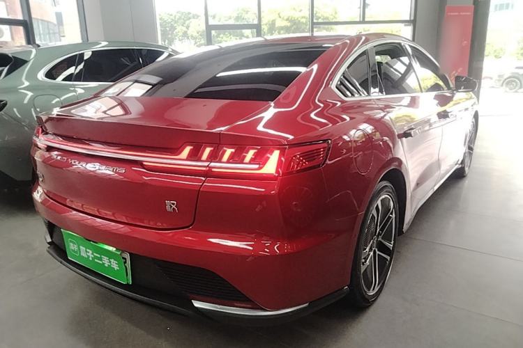 Used BYD Han 2020 EV Long-Range Deluxe Model Rear Right 45 Deg