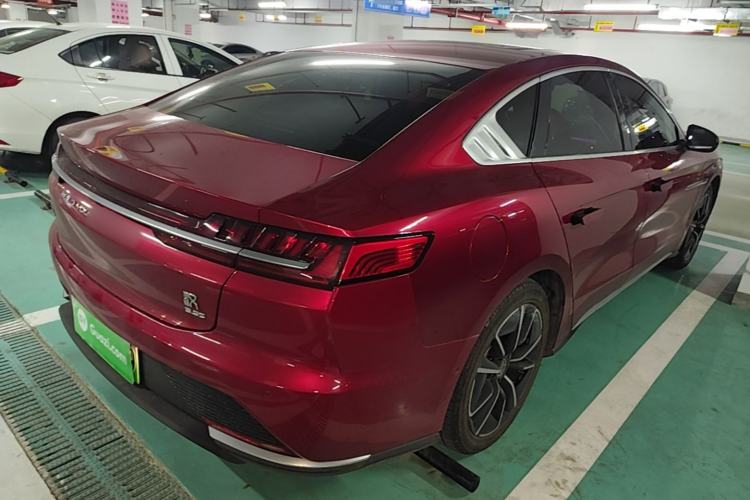 Used BYD Han 2020 EV Four-Wheel Drive High-Performance Flagship Model Rear Right 45 Deg