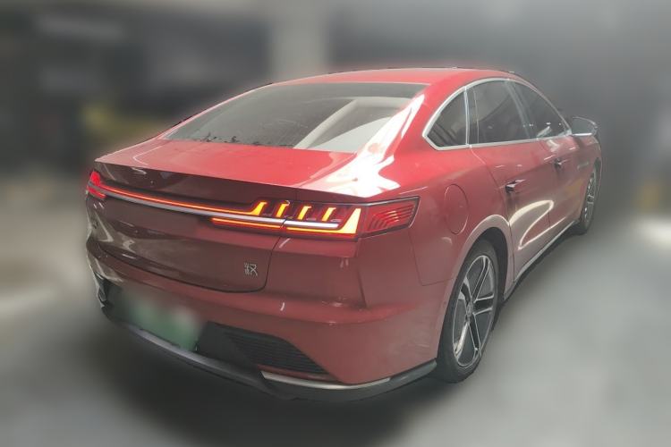 Used BYD Han 2020 EV Long-Range Deluxe Model Rear Right 45 Deg