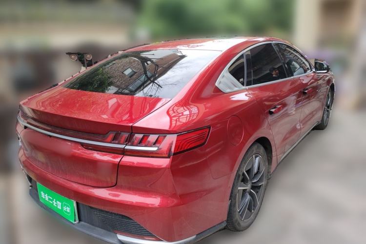 Used BYD Han 2020 EV Four-Wheel Drive High-Performance Flagship Model Rear Right 45 Deg
