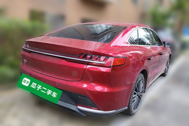 Used BYD Han 2020 EV Long-Range Luxury Model Rear Right 45 Deg
