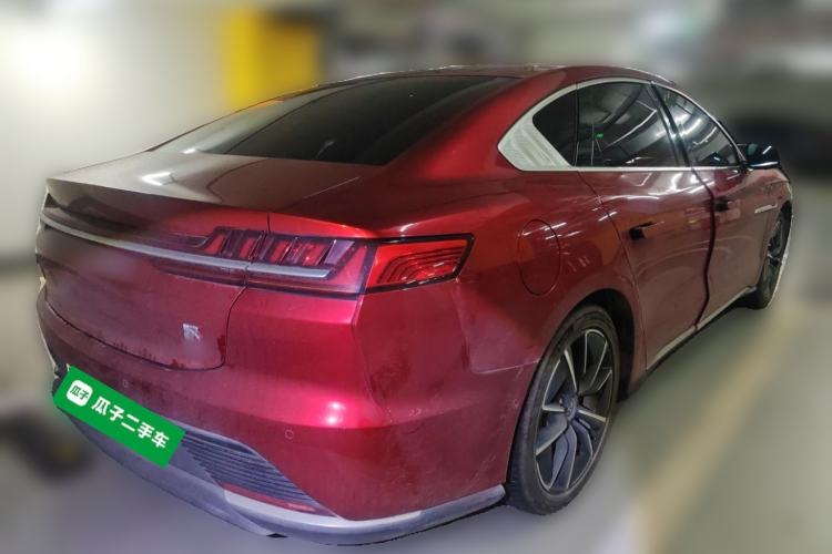 Used BYD Han 2020 EV Four-Wheel Drive High-Performance Flagship Model Rear Right 45 Deg