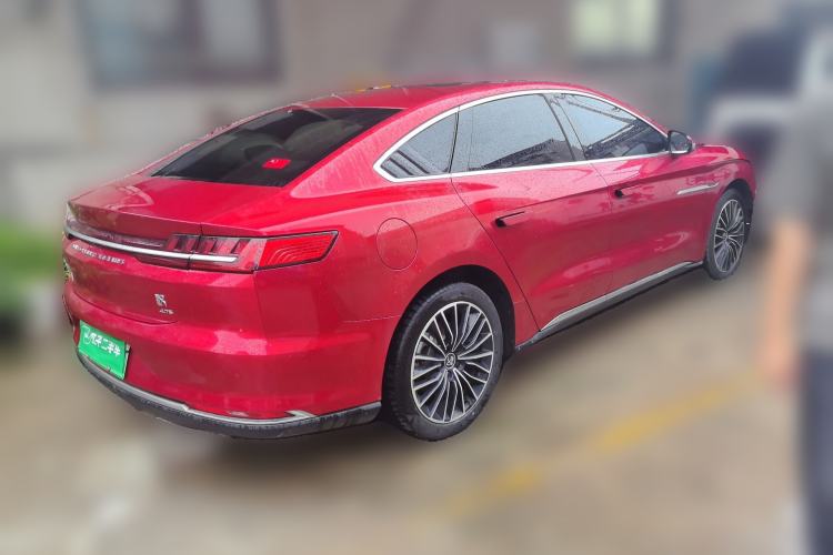 Used BYD Han 2020 DM Four-Wheel Drive Performance Edition Prestige Model Rear Right 45 Deg