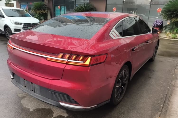 Used BYD Han 2020 EV Four-Wheel Drive High-Performance Flagship Model Rear Right 45 Deg