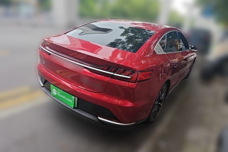 Used BYD Han 2020 EV Four-Wheel Drive High-Performance Flagship Model Rear Right 45 Deg