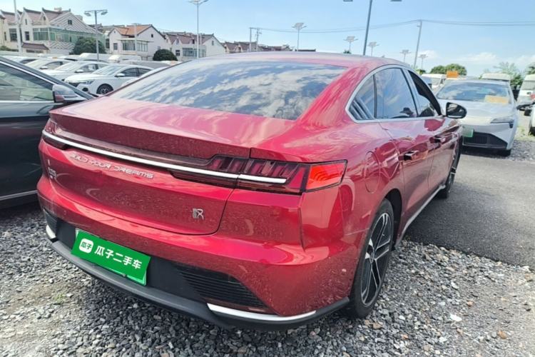 Used BYD Han 2020 EV Long-Range Deluxe Model Rear Right 45 Deg