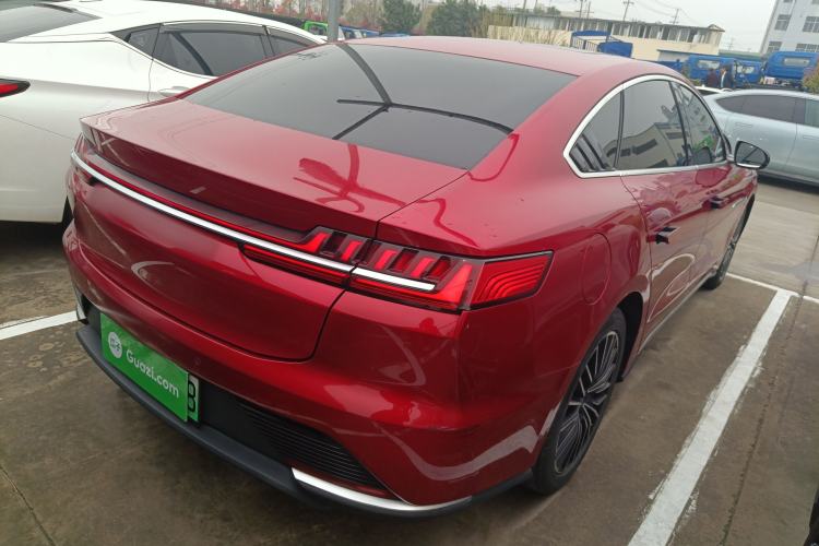 Used BYD Han 2020 EV Long-Range Luxury Model Rear Right 45 Deg