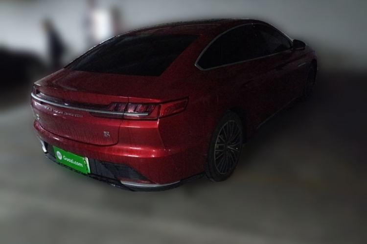 Used BYD Han 2020 EV Long-Range Luxury Model Rear Right 45 Deg
