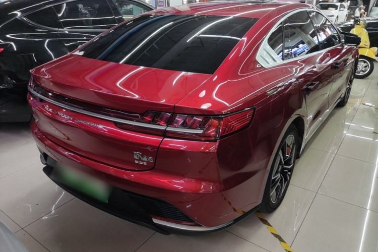 Used BYD Han 2020 EV Four-Wheel Drive High-Performance Flagship Model Rear Right 45 Deg