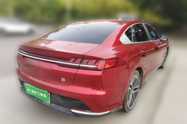 Used BYD Han 2020 EV Long-Range Deluxe Model Rear Right 45 Deg