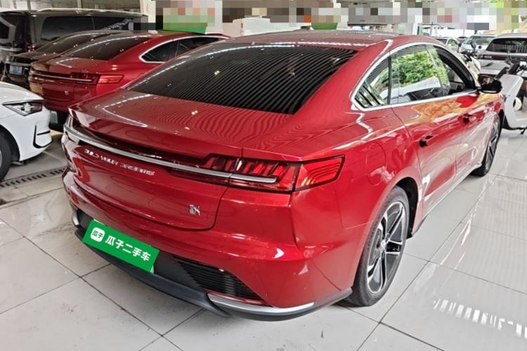 Used BYD Han 2020 EV Long-Range Deluxe Model Rear Right 45 Deg