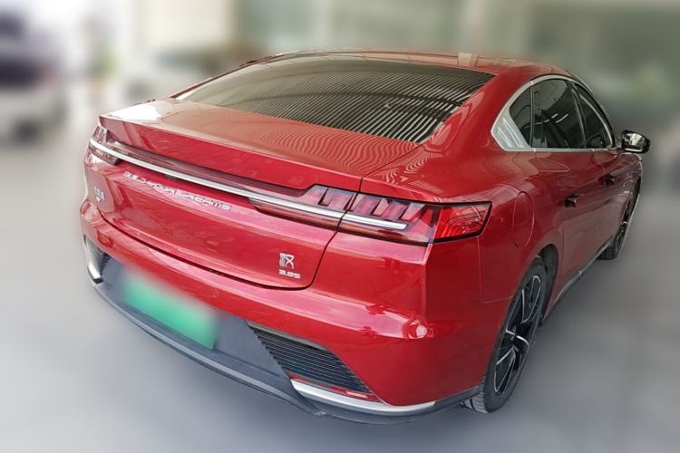 Used BYD Han 2020 EV Four-Wheel Drive High-Performance Flagship Model Rear Right 45 Deg
