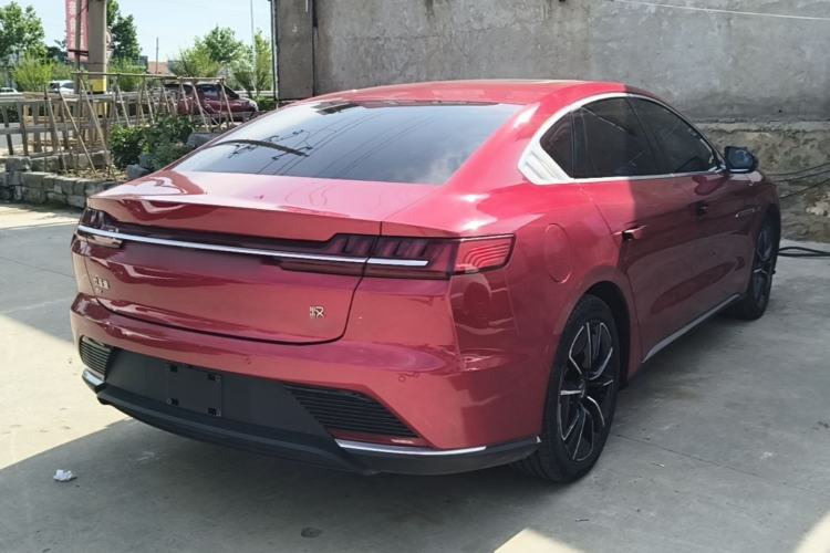 Used BYD Han 2020 EV Four-Wheel Drive High-Performance Flagship Model Rear Right 45 Deg