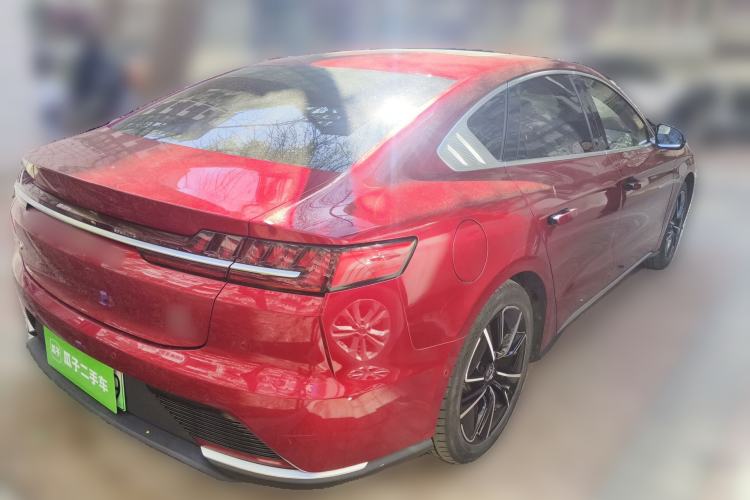 Used BYD Han 2020 EV Four-Wheel Drive High-Performance Flagship Model Rear Right 45 Deg