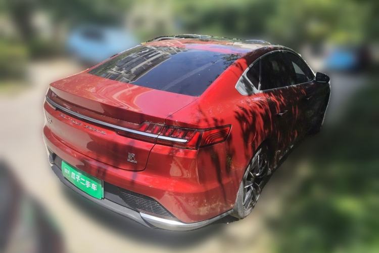 Used BYD Han 2020 EV Four-Wheel Drive High-Performance Flagship Model Rear Right 45 Deg