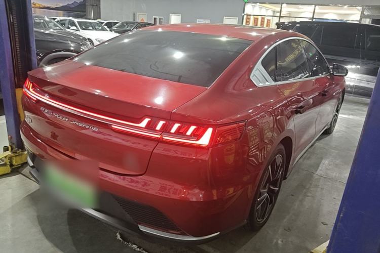 Used BYD Han 2020 EV Four-Wheel Drive High-Performance Flagship Model Rear Right 45 Deg